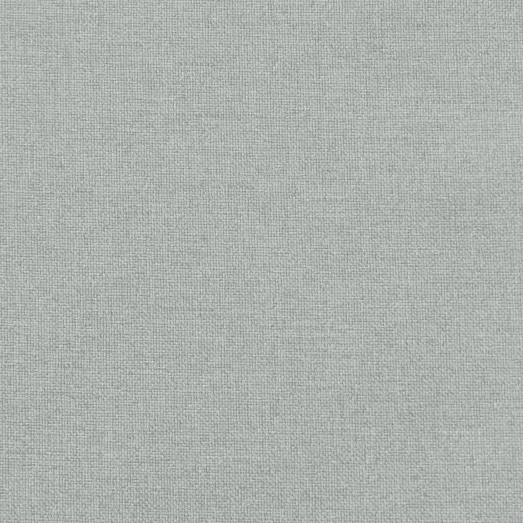 Jastuci za stolice 6 kom svjetlosivi 100x50x4 cm tkanina