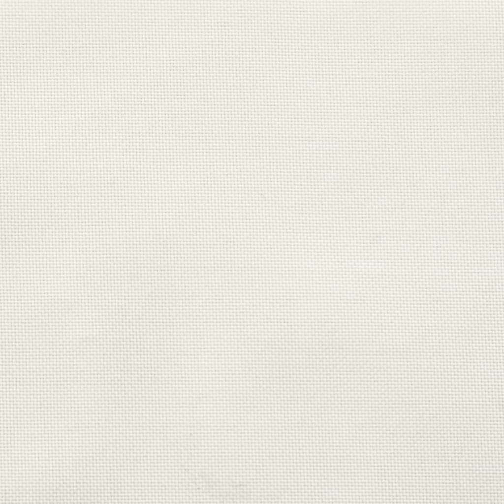 Jastuci za stolice 6 kom prošarano krem100x50x4 cm tkanina