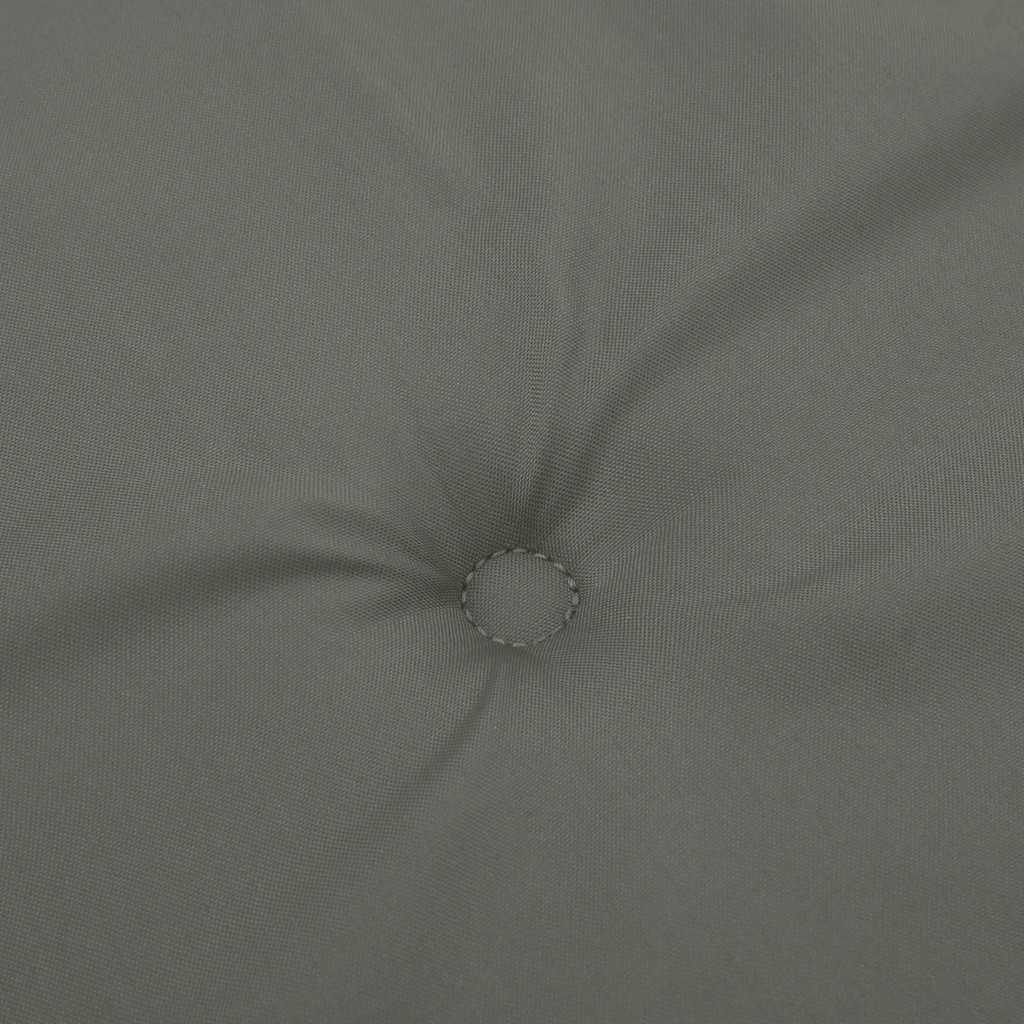 Jastuk za ležaljku tamnosivi (75+105) x 50 x 4 cm tkanina