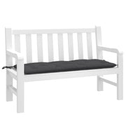 Jastuk za vrtnu klupu prošarano antracit 120x50x7 cm tkanina