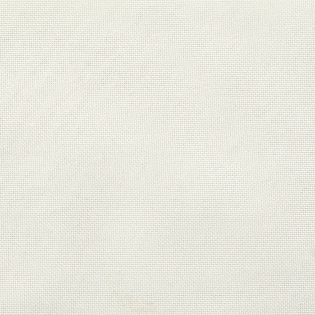 Jastuci za vrtnu klupu 2 kom krem 100x50x7 cm od tkanine