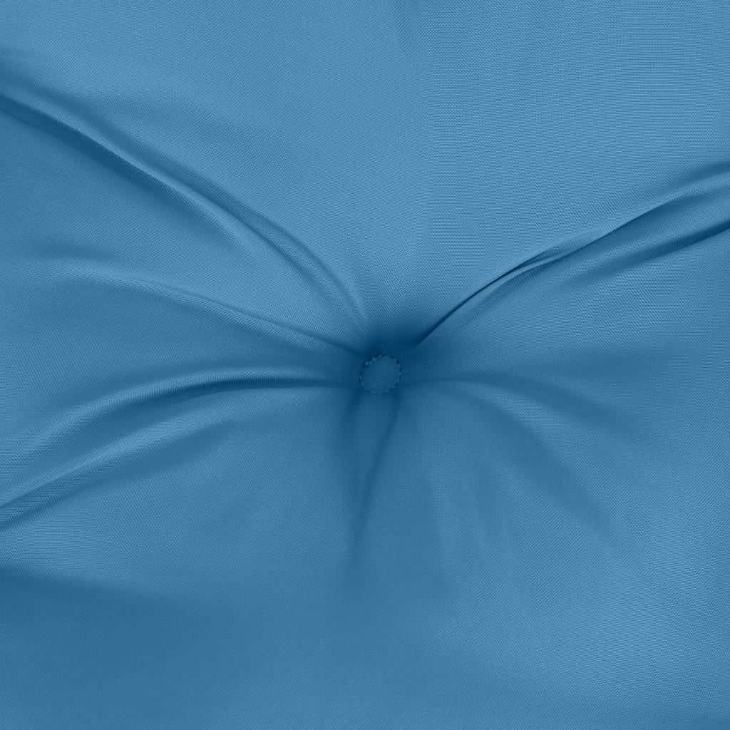 Jastuci za vrtnu klupu 2 kom plavi 100x50x7 cm tkanina