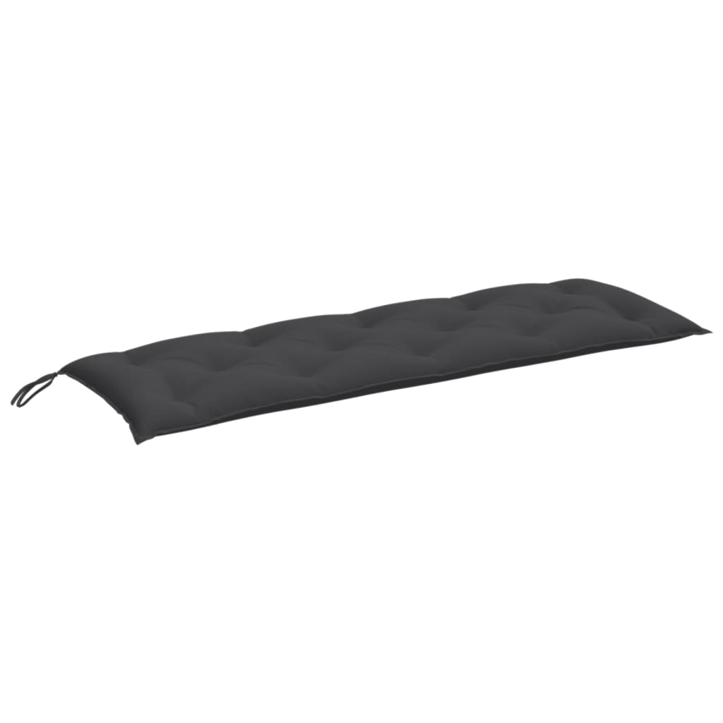 Jastuci za vrtnu klupu 2 kom antracit 150x50x7 cm tkanina