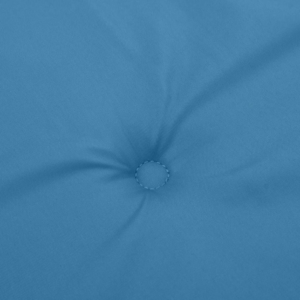 Jastuci za vrtnu klupu 2 kom plavi 200x50x7 cm tkanina