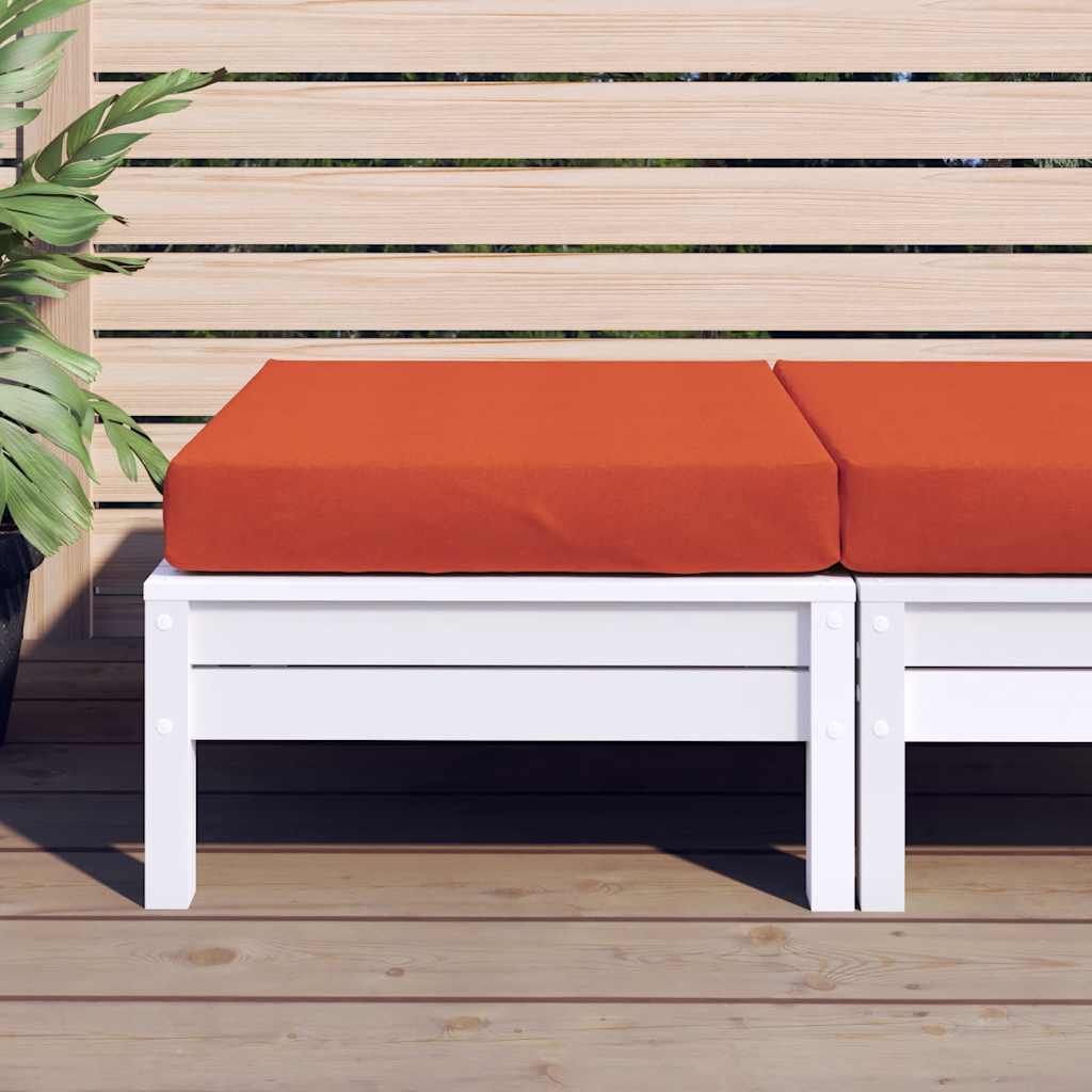 Jastuk za palete prošarani crvena 60x60x9,5 cm od tkanine