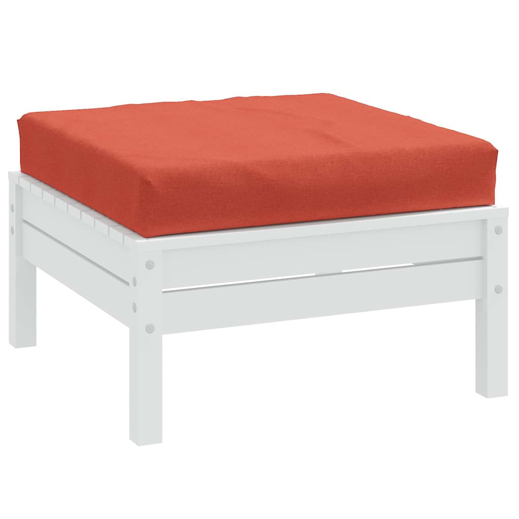 Jastuk za palete prošarani crvena 60x60x9,5 cm od tkanine