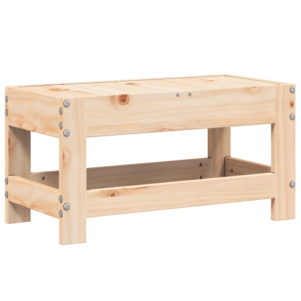 Vrtni tabure 62 x 30 x 32 cm od masivne borovine