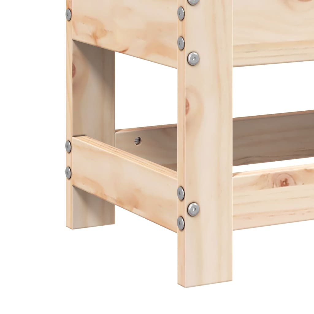 Vrtni tabure 62 x 30 x 32 cm od masivne borovine