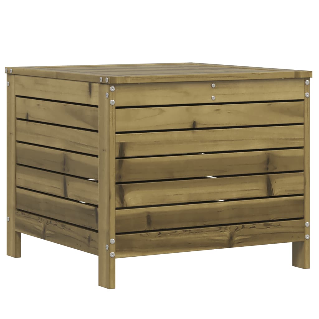 Vrtni tabure 62 x 63,5 x 53,5 cm od impregnirane borovine