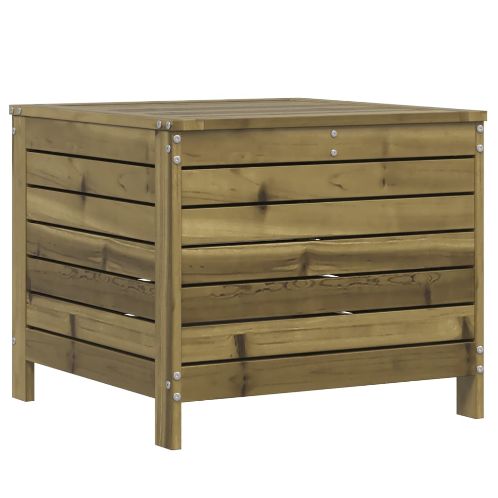 Vrtni tabure 62 x 63,5 x 53,5 cm od impregnirane borovine