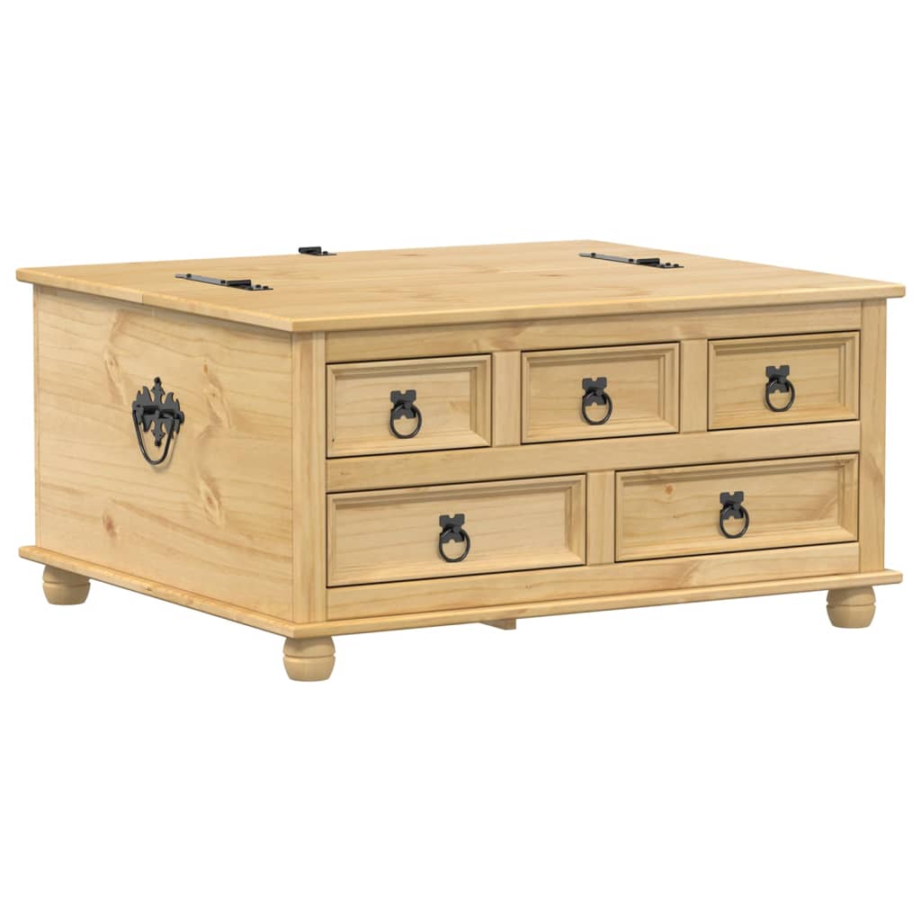 Kutija za pohranu Corona 90 x 78 x 45 cm od masivne borovine