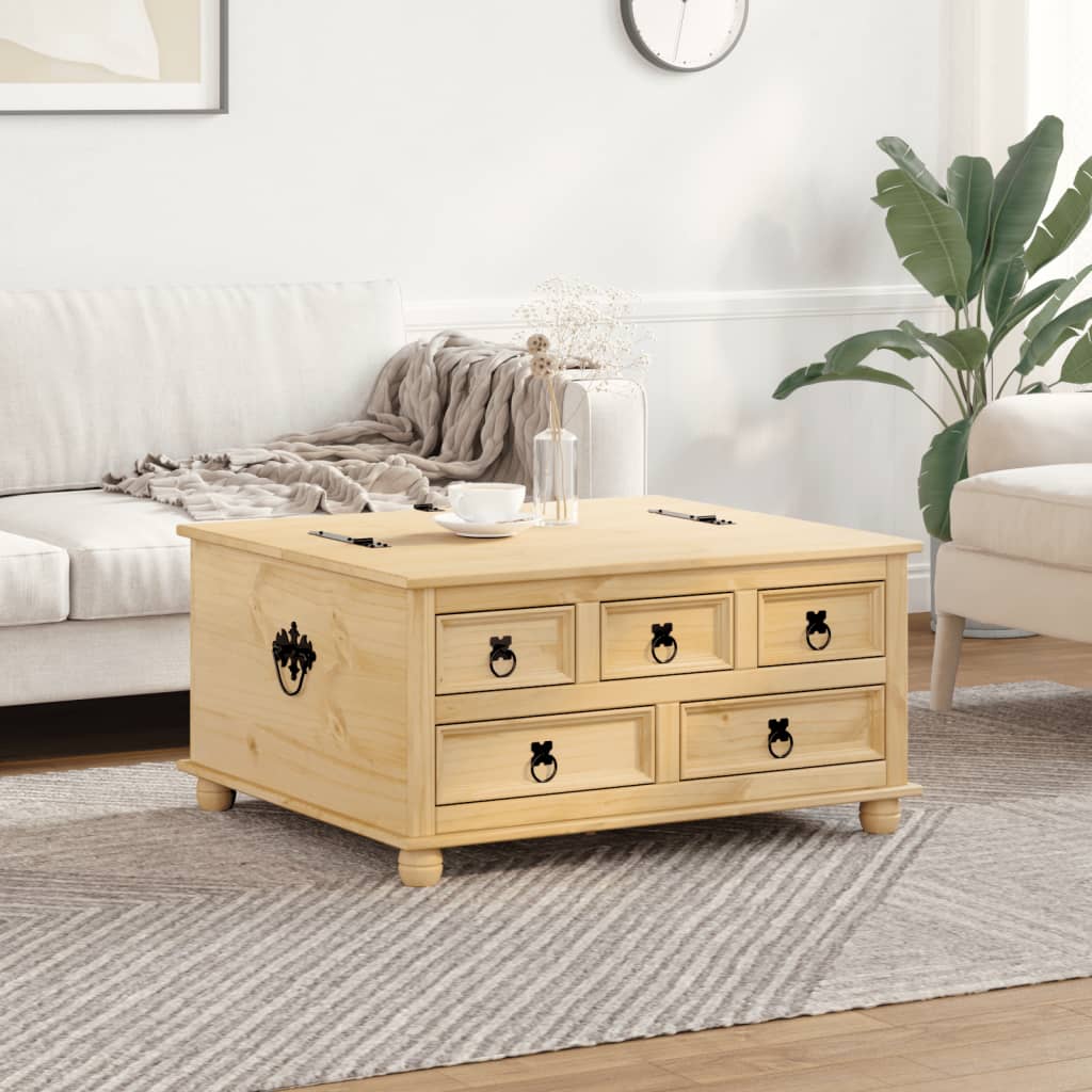 Kutija za pohranu Corona 90 x 78 x 45 cm od masivne borovine