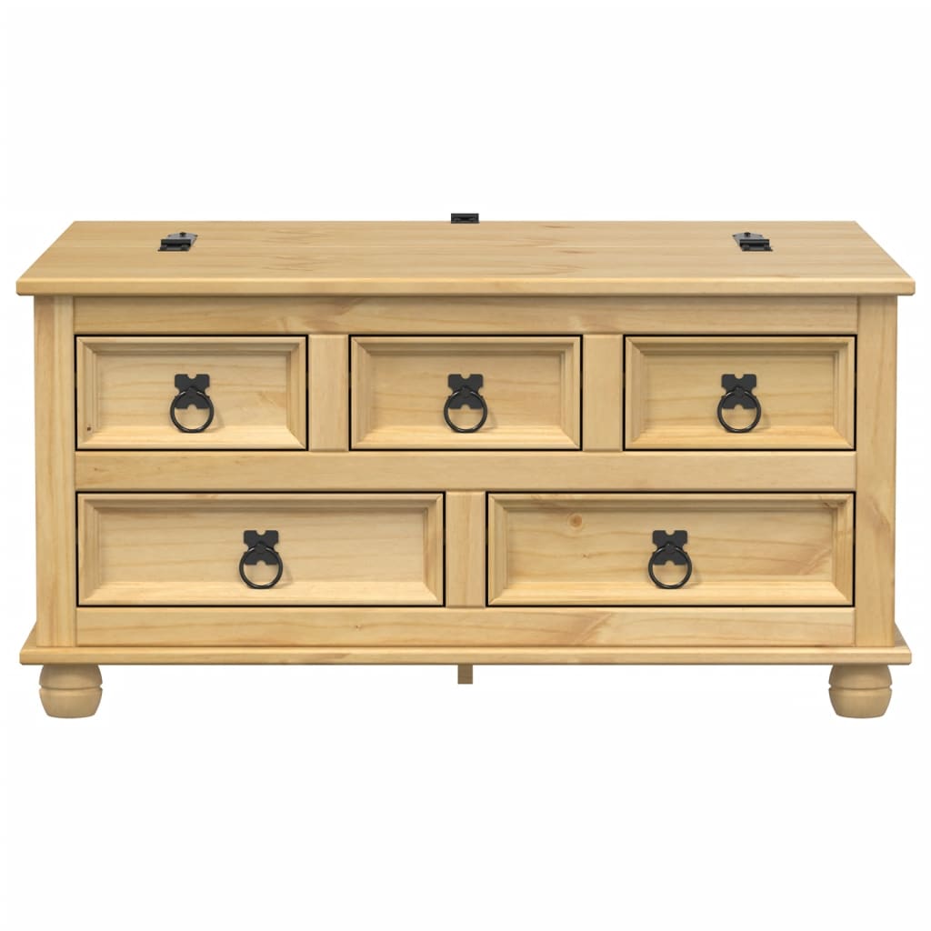 Kutija za pohranu Corona 90 x 78 x 45 cm od masivne borovine
