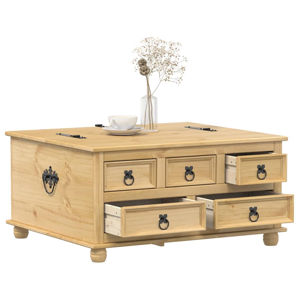 Kutija za pohranu Corona 90 x 78 x 45 cm od masivne borovine