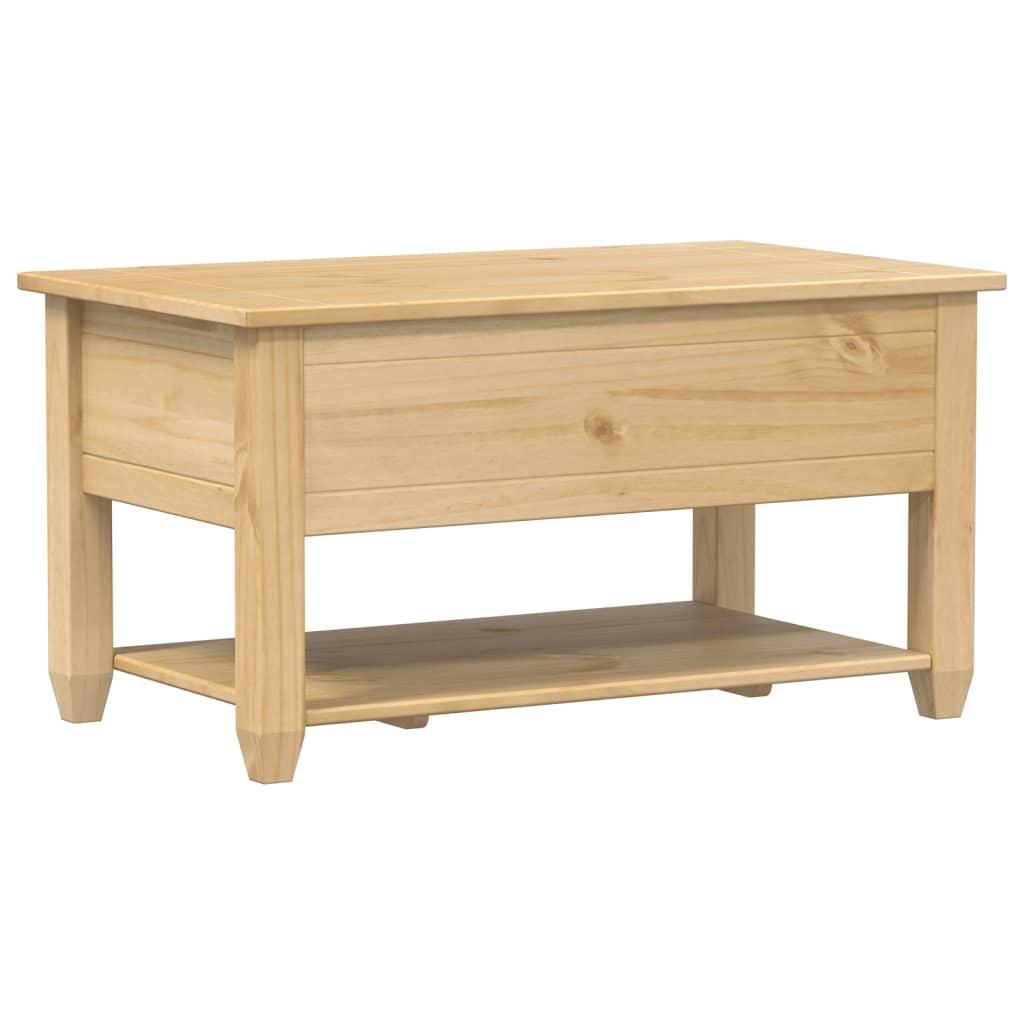 Stolić za kavu s ladicama Corona 85 x 50 x 45 cm od borovine