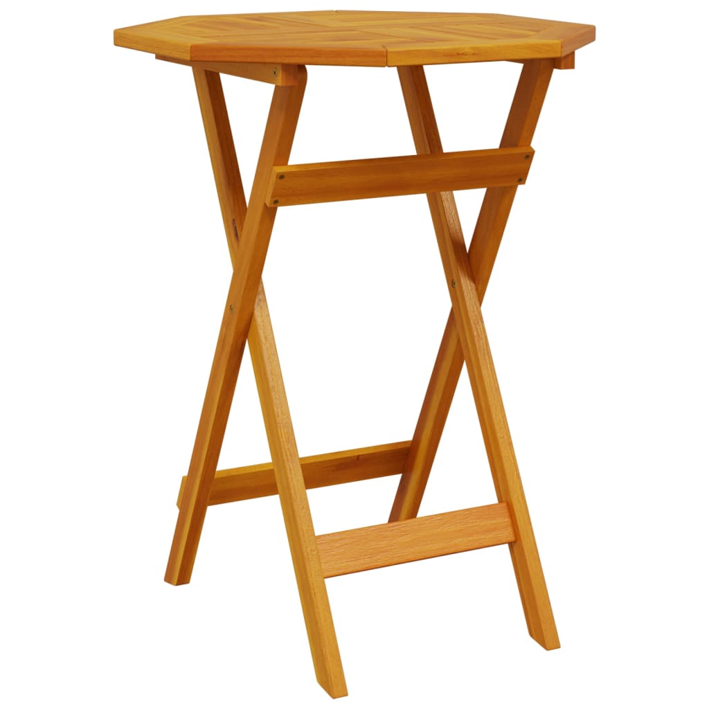 Sklopivi vrtni stol Ø60x75 cm od masivnog bagremovog drva
