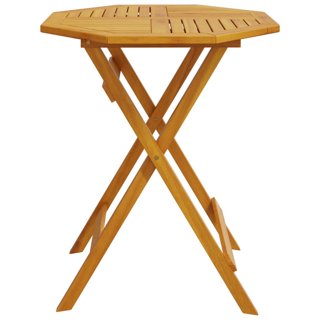 Sklopivi vrtni stol Ø60x75 cm od masivnog bagremovog drva