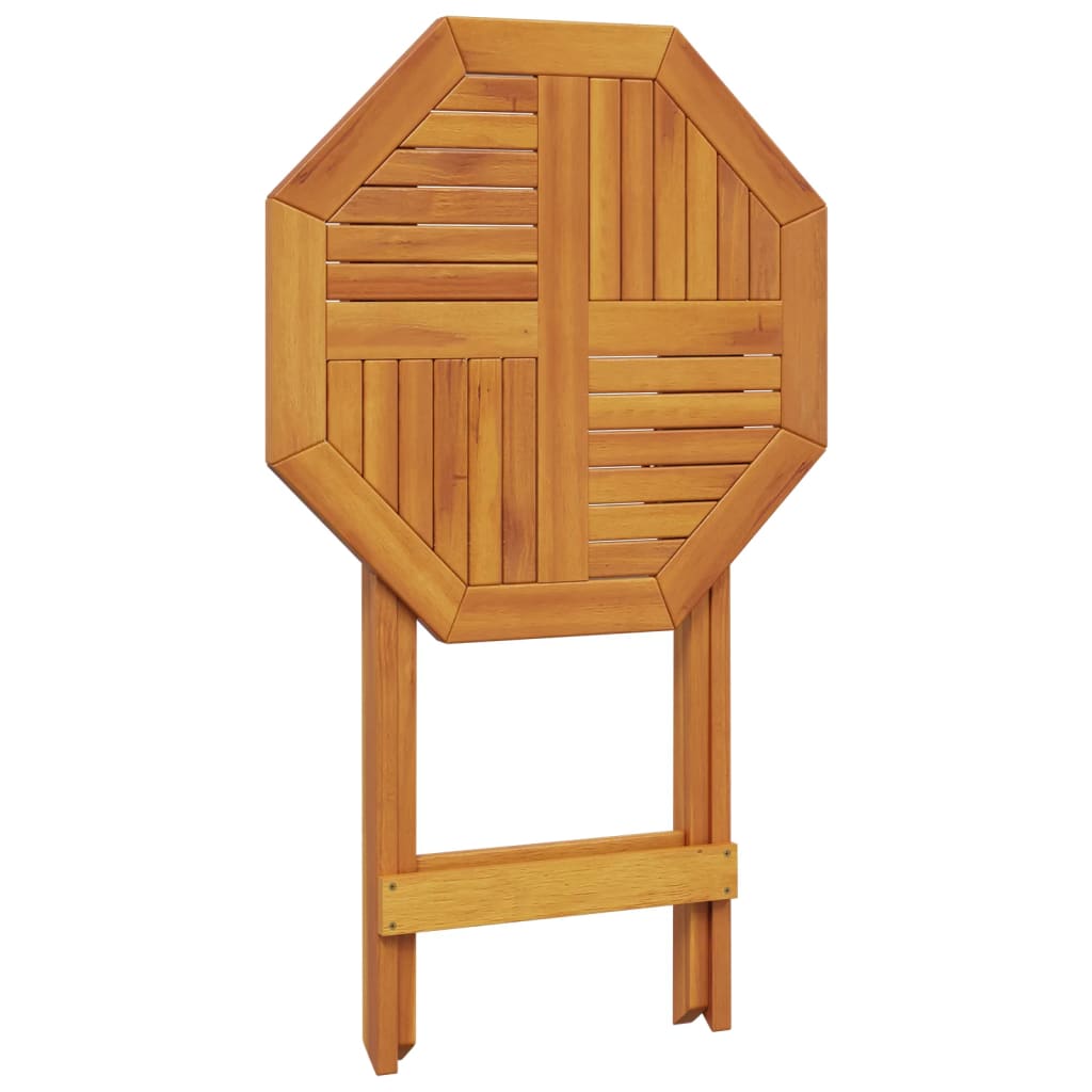 Sklopivi vrtni stol Ø60x75 cm od masivnog bagremovog drva