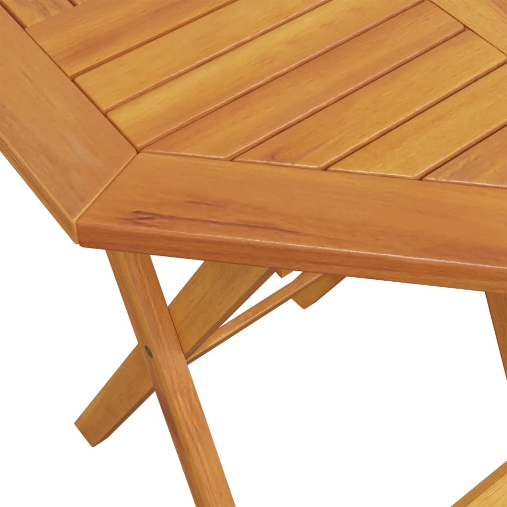 Sklopivi vrtni stol Ø60x75 cm od masivnog bagremovog drva
