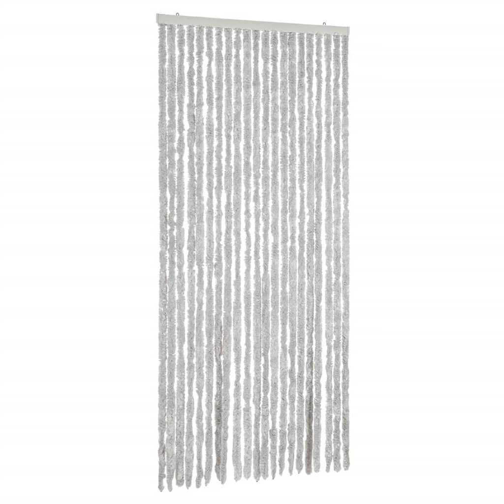 Zastor protiv muha sivi 90 x 220 cm od šenila
