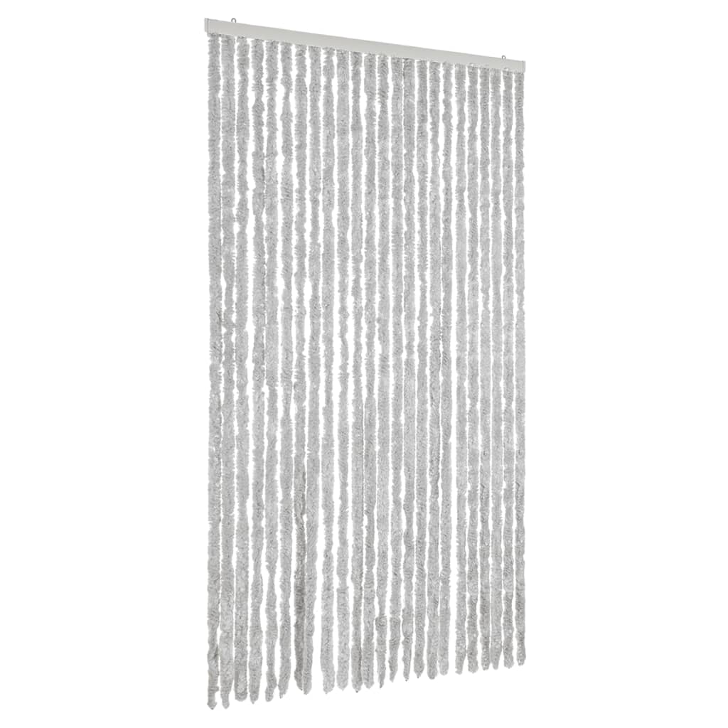 Zastor protiv muha sivi 100 x 220 cm od šenila
