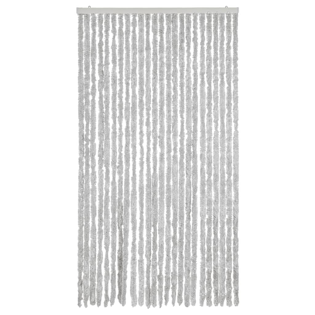 Zastor protiv muha sivi 100 x 220 cm od šenila
