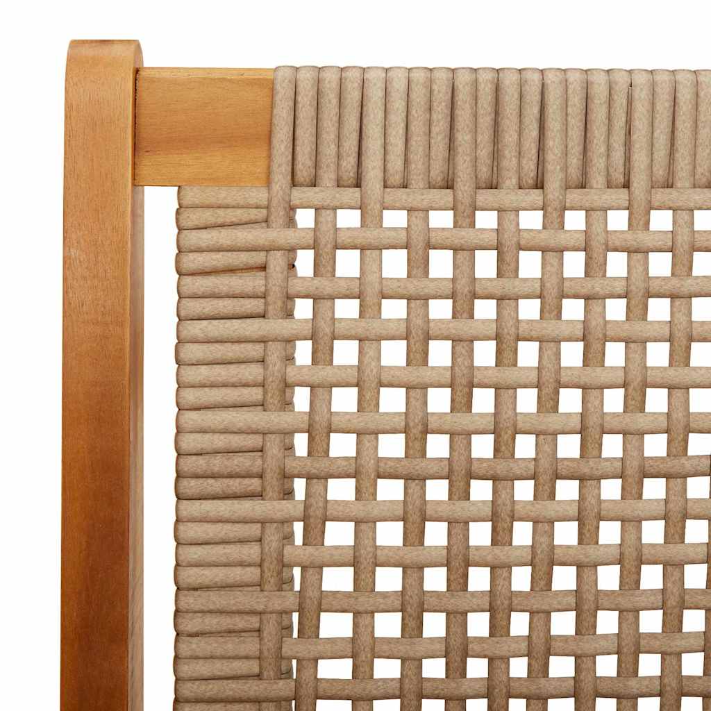 Vrtni namještaj 2 pcs Bež 67 x 78 x 73 cm Čvrsto drvo akacije