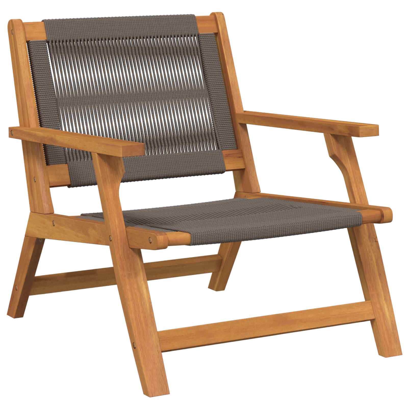 Vrtni namještaj 2 pcs Siva 67 x 78 x 73 cm Čvrsto drvo akacije