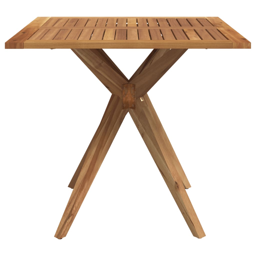 Vrtni stol četvrtasti 85x85x75 cm od masivnog bagremovog drva