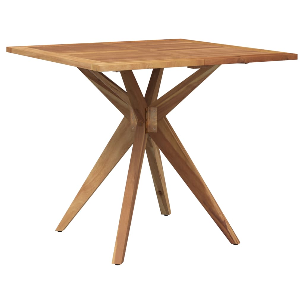 Vrtni stol četvrtasti 85x85x75 cm od masivnog bagremovog drva