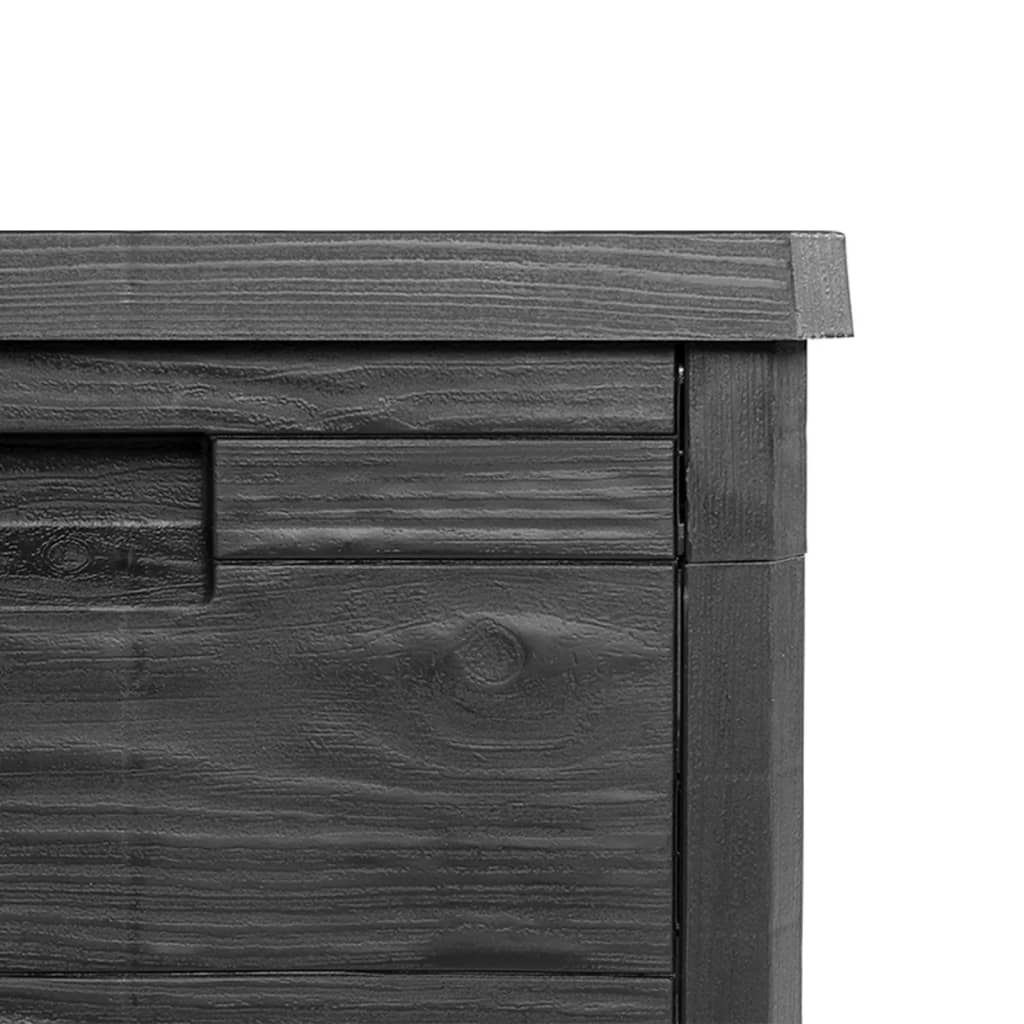 Vanjska kutija za jastuke antracit 77,5x44,5x53 cm polipropilen