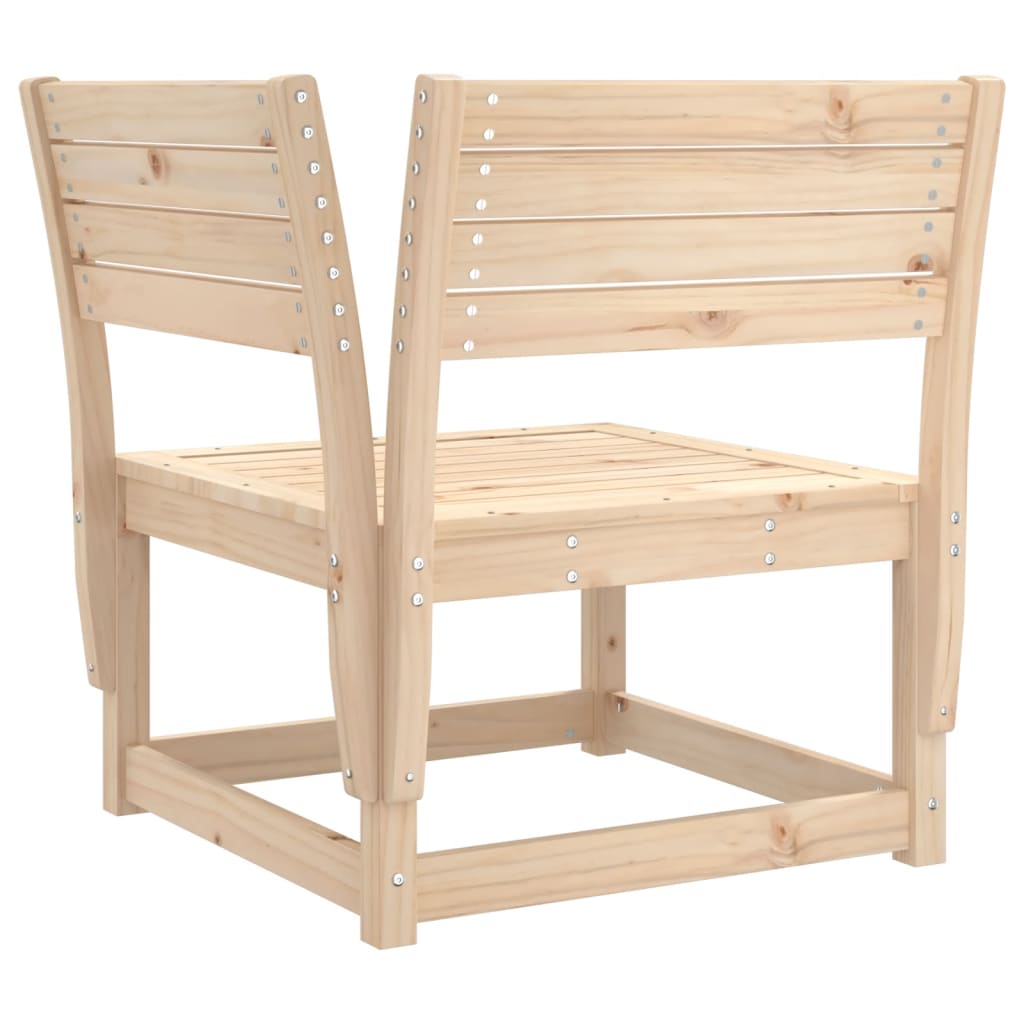 3-dijelni set vrtnih sofa od masivne borovine