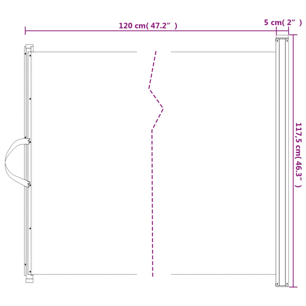 Uvlačiva vrata za kućne ljubimce crna 117,5x125 cm