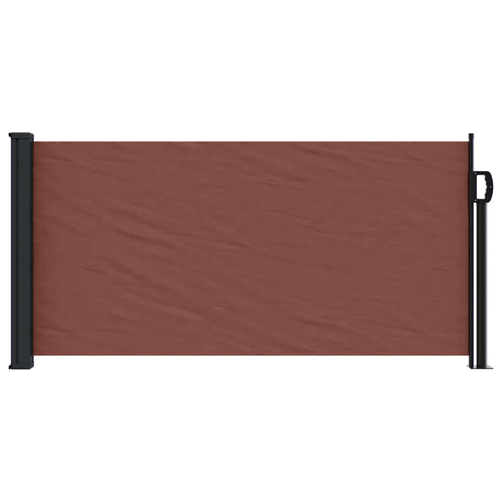 Bočna tenda na uvlačenje smeđa 100 x 300 cm
