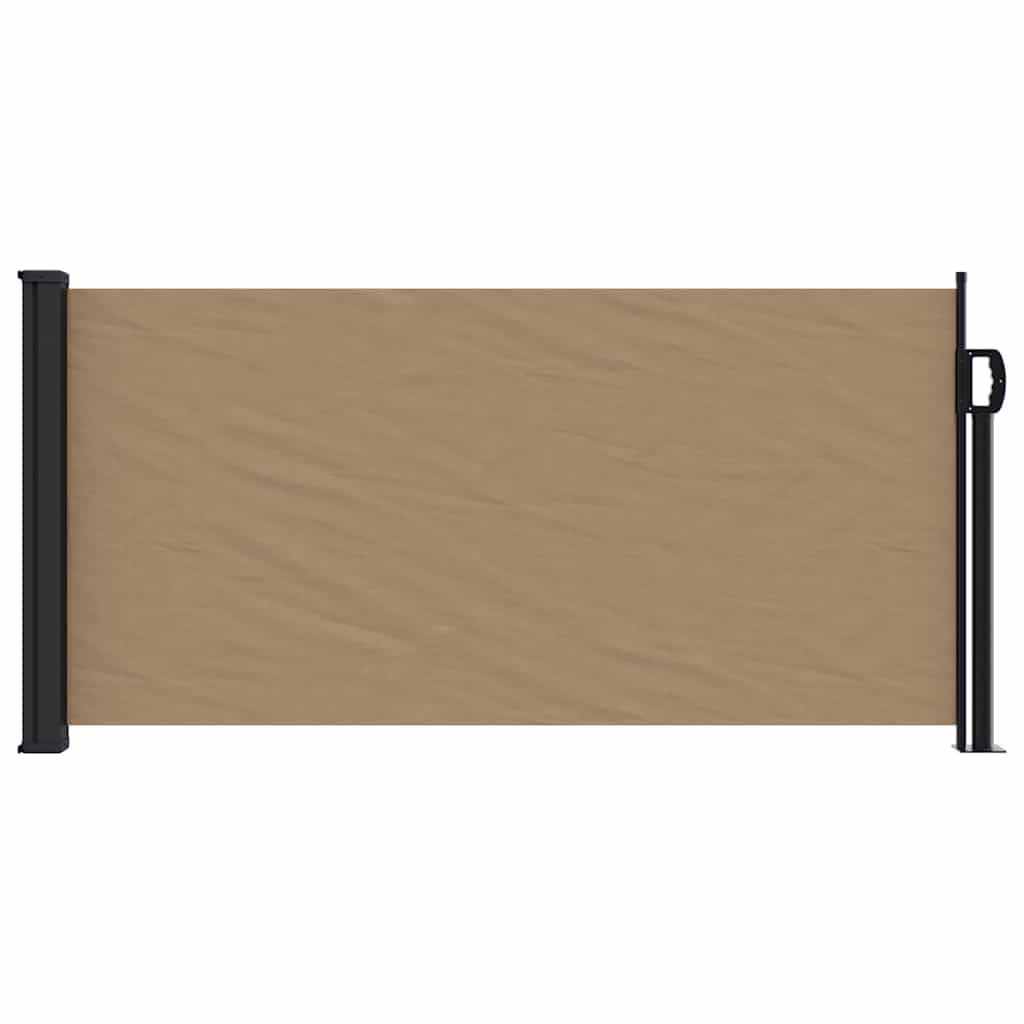 Bočna tenda na uvlačenje smeđesiva 100 x 300 cm