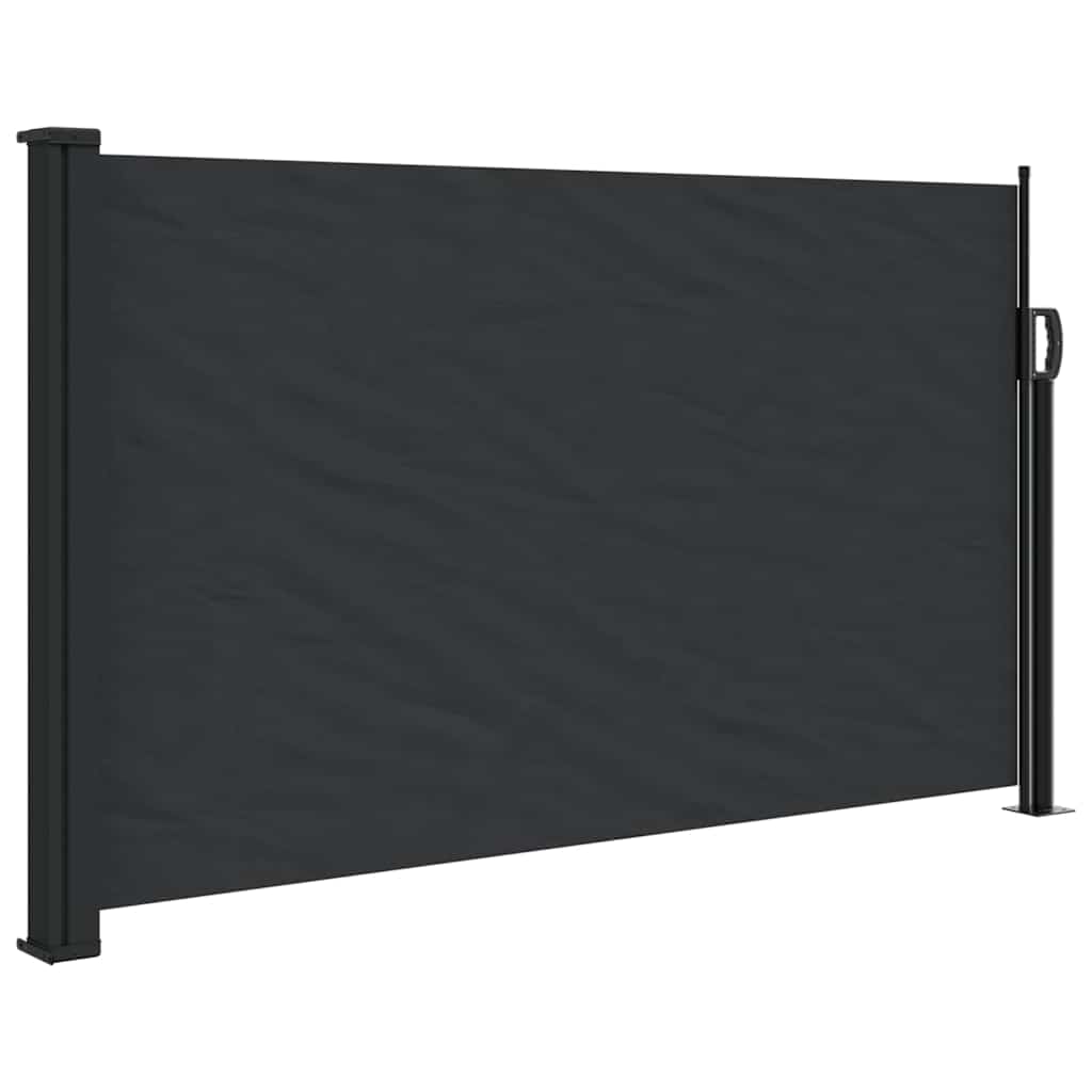Bočna tenda na uvlačenje crna 117 x 300 cm