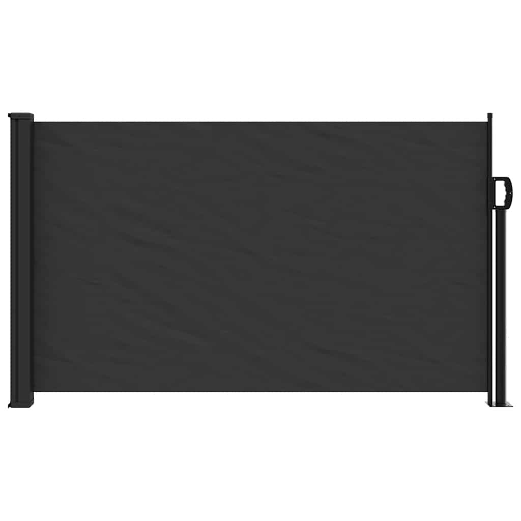 Bočna tenda na uvlačenje crna 117 x 300 cm