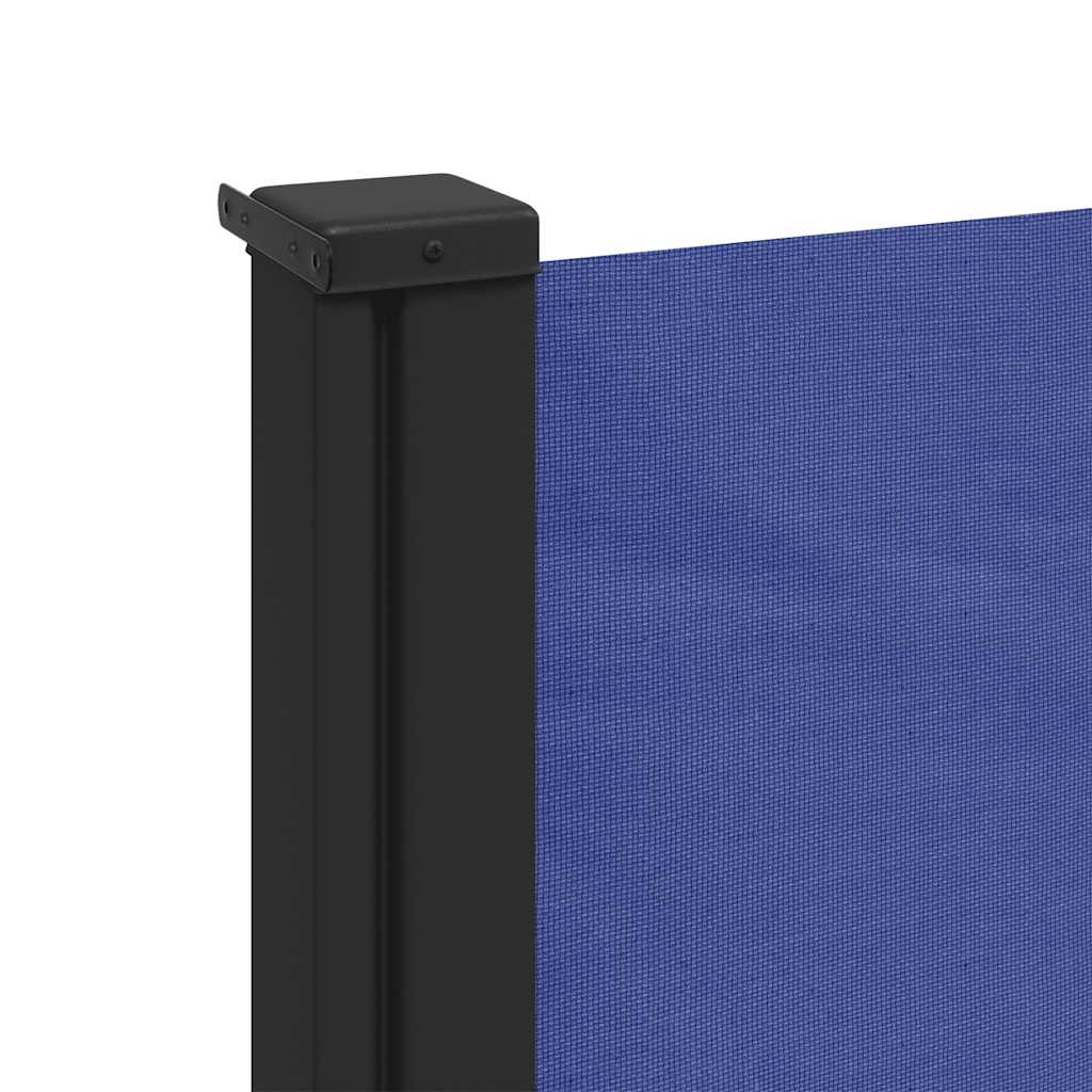 Uvlačiva bočna tenda 117 x 300 cm plava