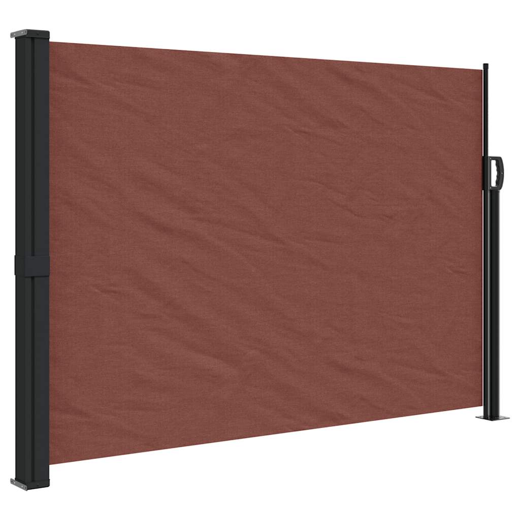 Bočna tenda na uvlačenje smeđa 140 x 300 cm