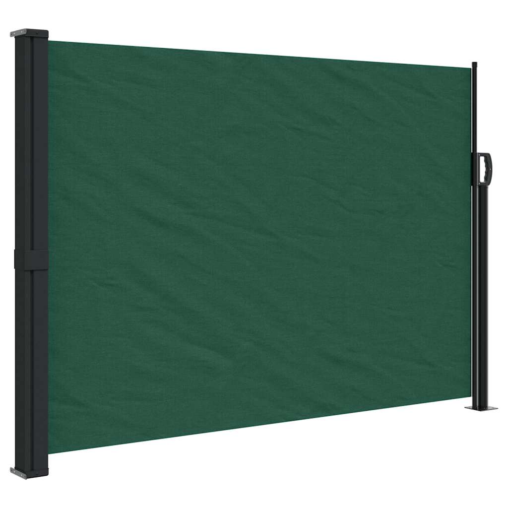 Bočna tenda na uvlačenje tamnozelena 140 x 300 cm