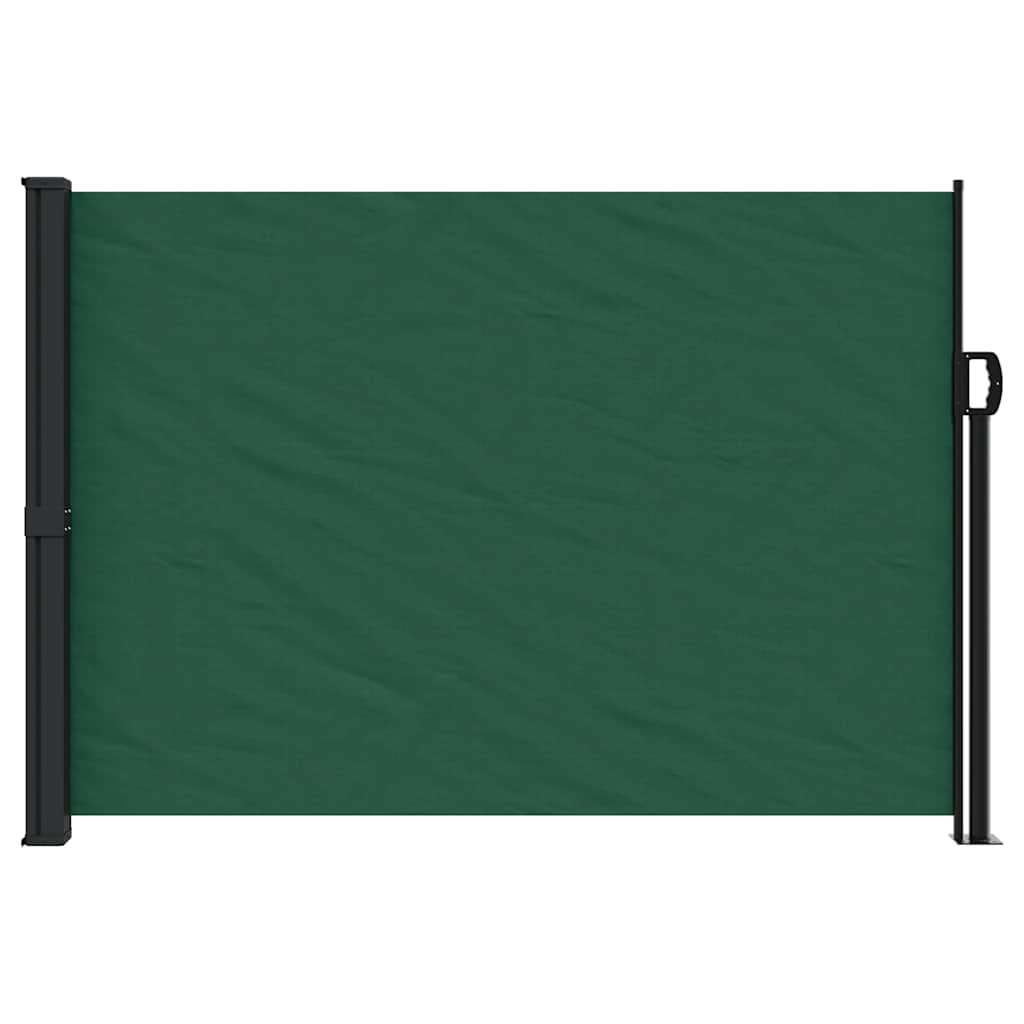 Bočna tenda na uvlačenje tamnozelena 140 x 300 cm