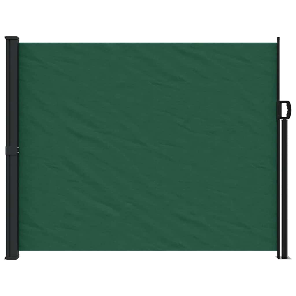 Bočna tenda na uvlačenje tamnozelena 160 x 300 cm