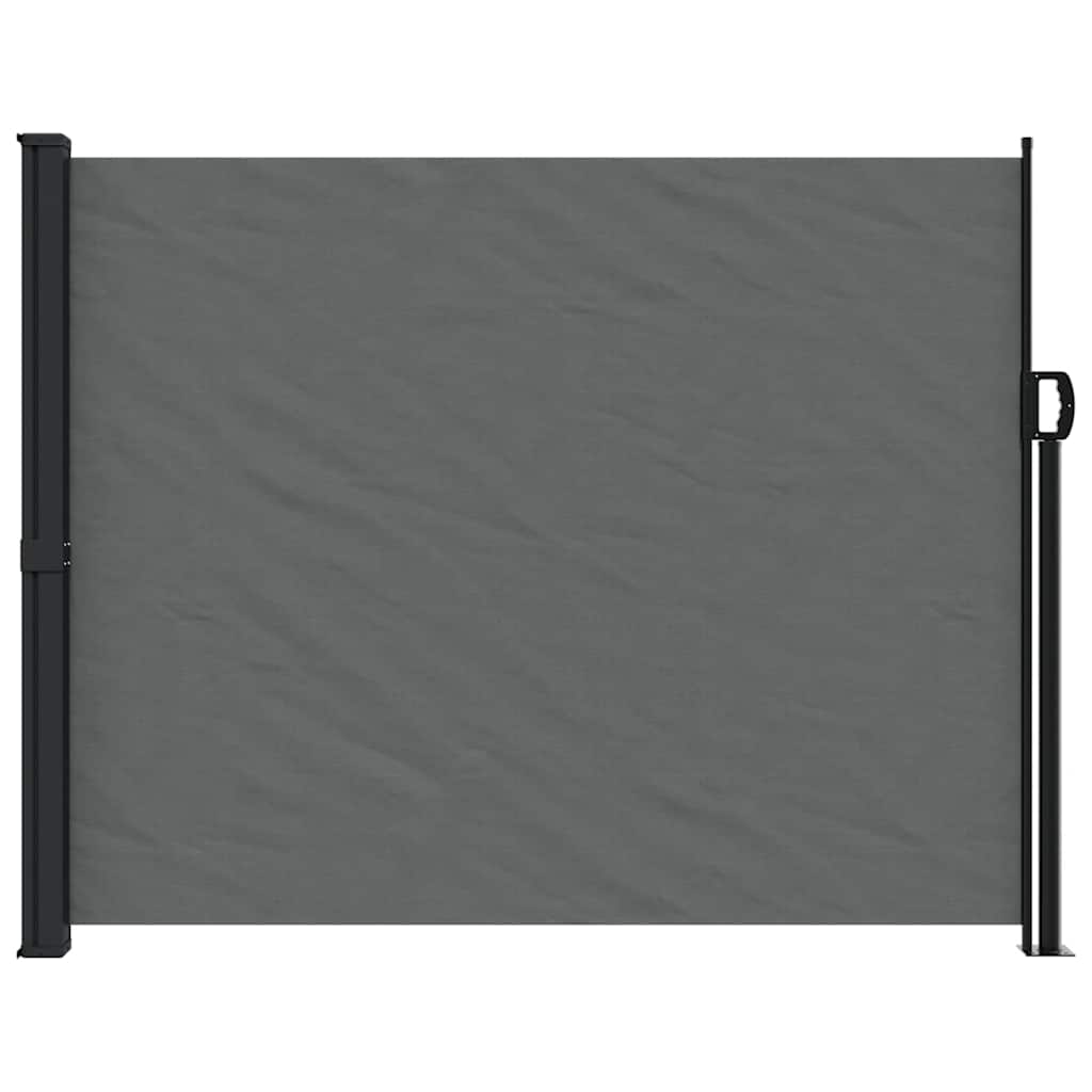 Uvlačna bočna tenda antracit boje 160x300 cm