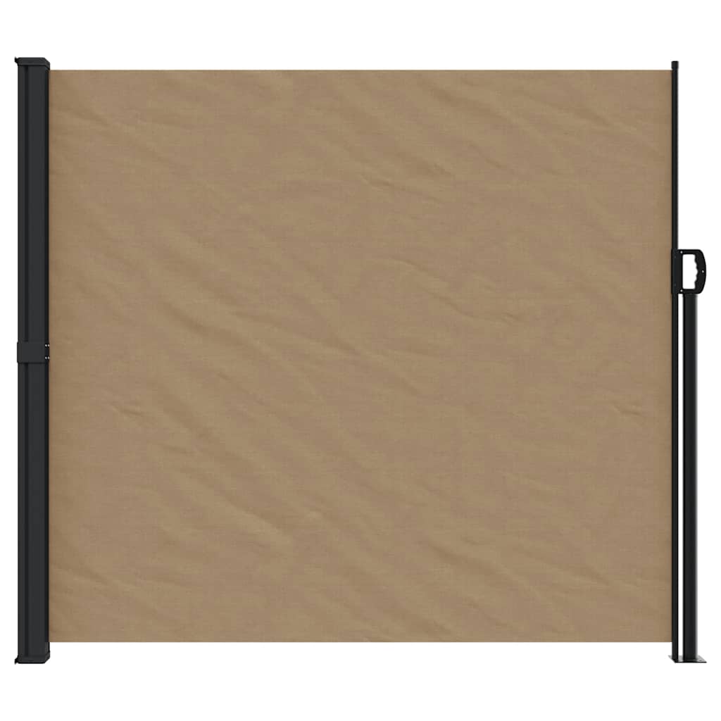 Bočna tenda na uvlačenje smeđesiva 180 x 300 cm