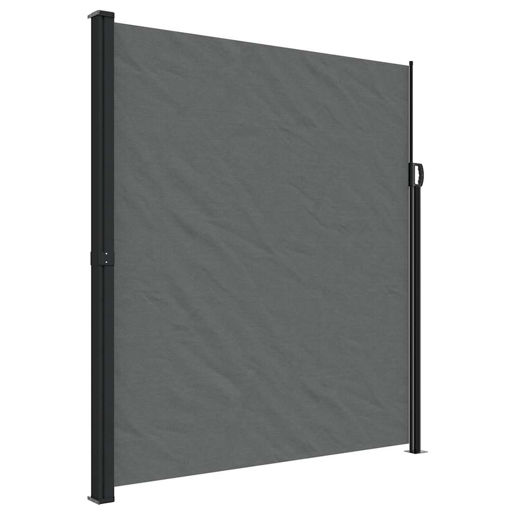 Uvlačiva bočna tenda antracit boje 220x300 cm