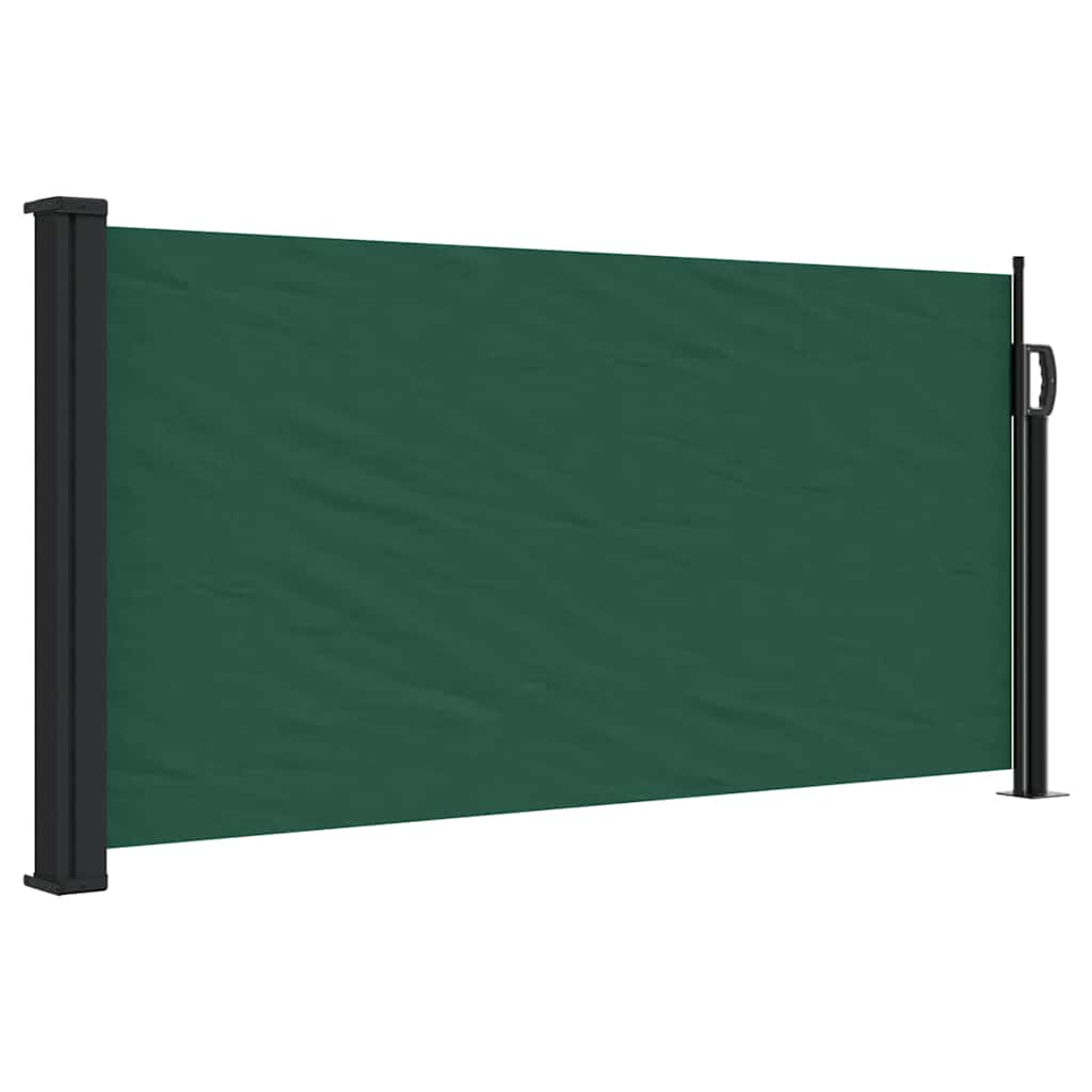 Bočna tenda na uvlačenje tamnozelena 100x500 cm