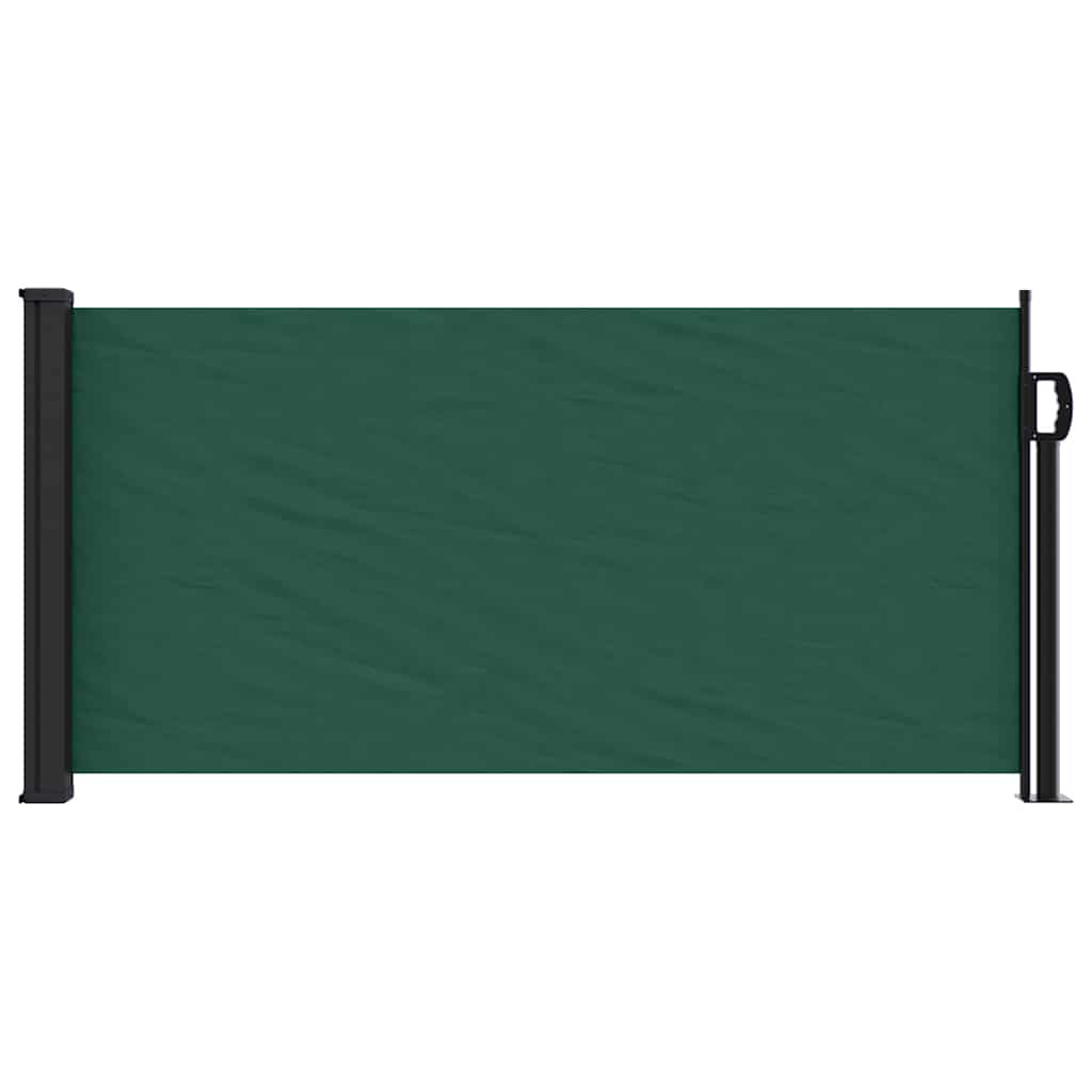 Bočna tenda na uvlačenje tamnozelena 100x500 cm