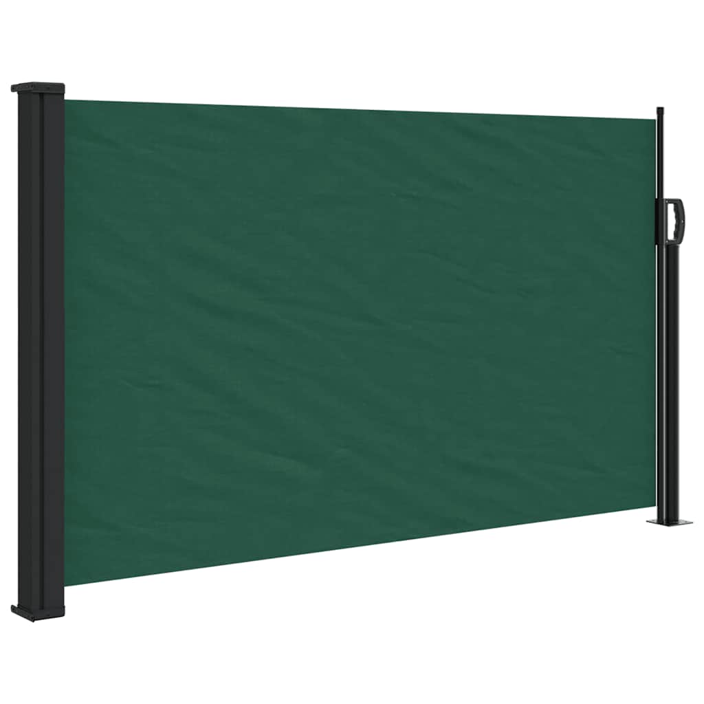 Bočna tenda na uvlačenje tamnozelena 120 x 500 cm