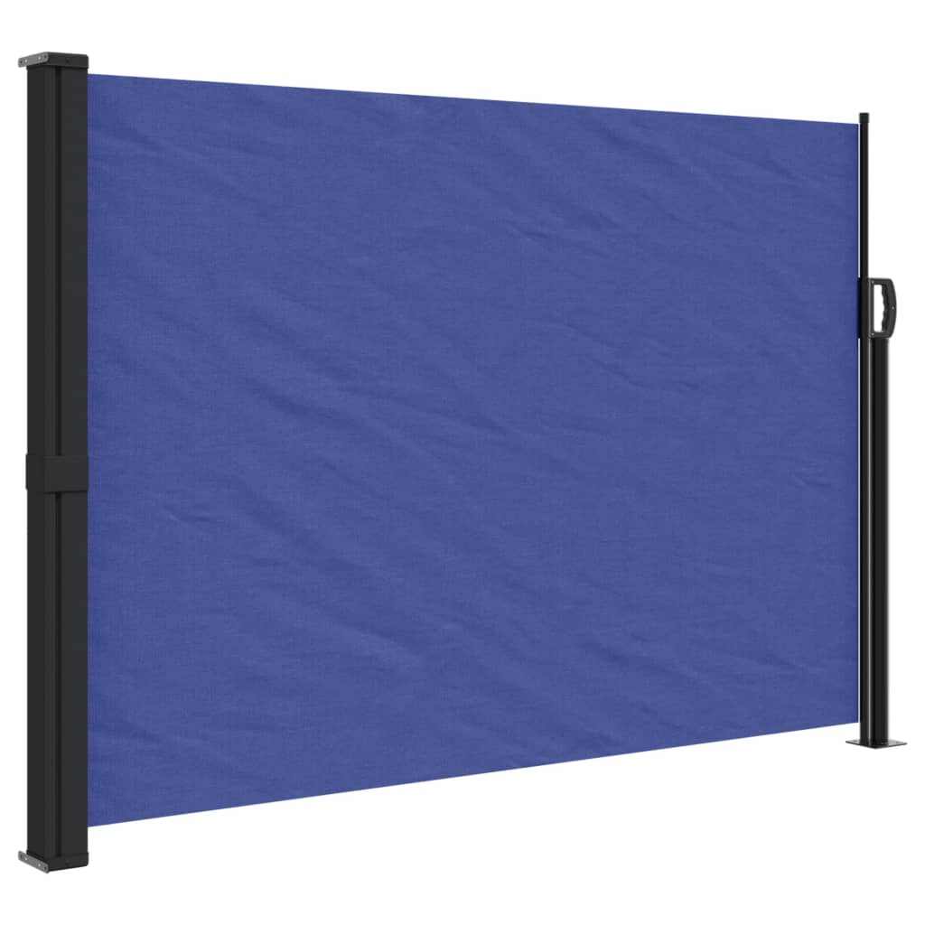 Bočna tenda na uvlačenje plava 140 x 500 cm
