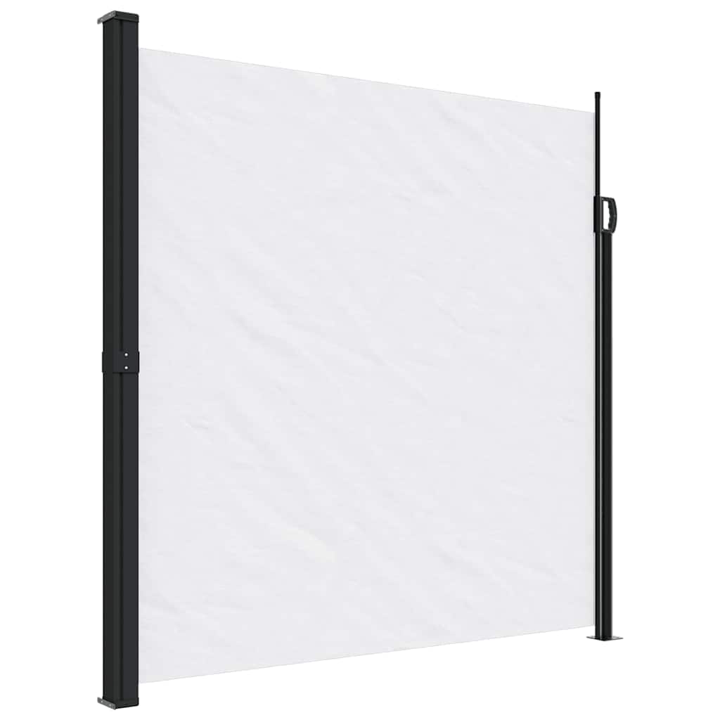 Bočna tenda na uvlačenje bijela 200 x 500 cm